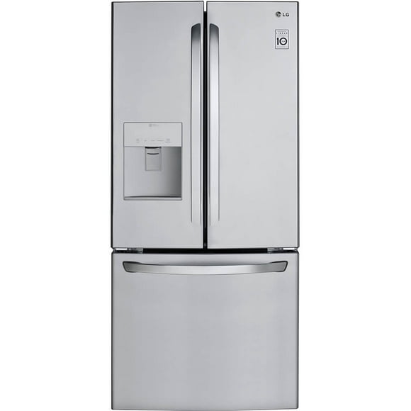 LG LFDS22520S 22 Cu. Ft. Stainless French Door Refrigerator