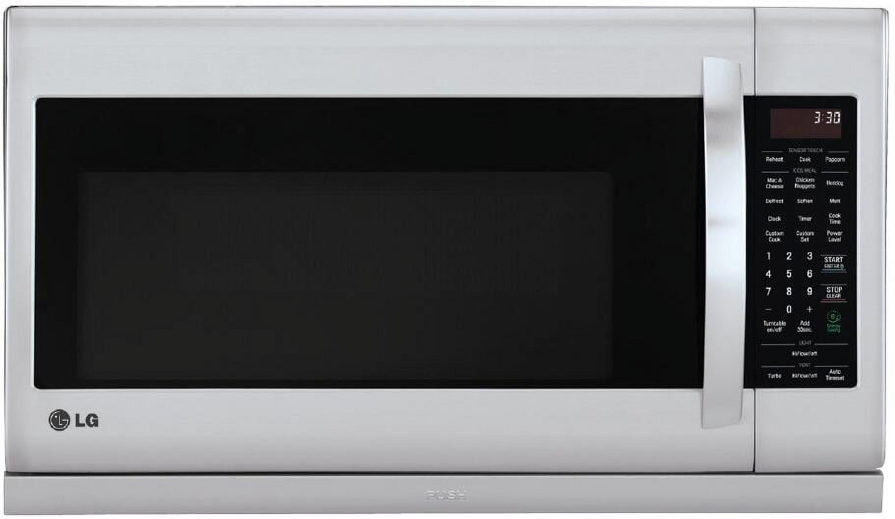LG LMH2235ST - Microwave Oven - Over-Range - 2.2 cu. ft - 1000 W - Stainless Steel with Built-in Exhaust System