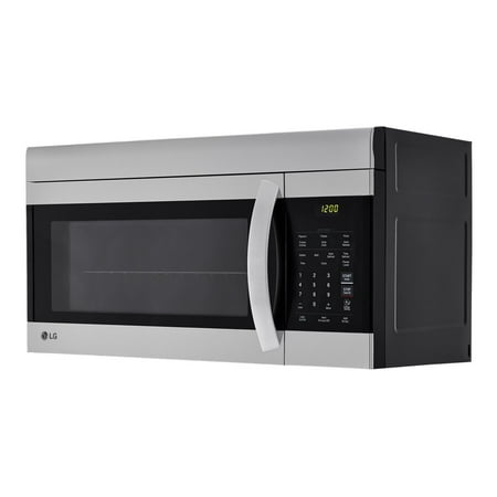 LG - 1.7 Cu. Ft. Over-the-Range Microwave - Stainless steel