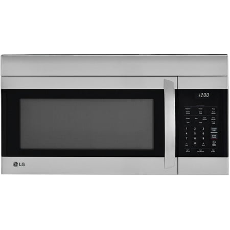 LG - 1.7 Cu. Ft. Over-the-Range Microwave with EasyClean - Stainless Steel