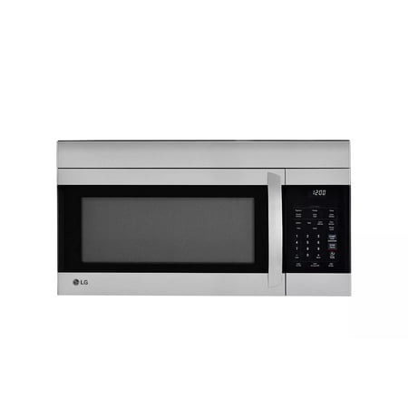 LG - 1.7 Cu. Ft. Over-the-Range Microwave with EasyClean - Stainless Steel