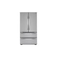 thumbnail image 1 of LG LMWC23626S 23 Cu. Stainless Steel Ft. 4-Door French Door Refrigerator with 2 Freezer Drawers, 1 of 8