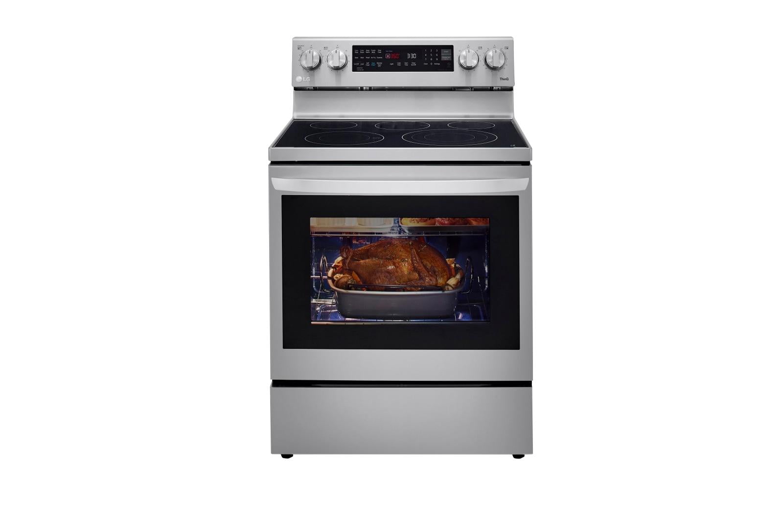 LG 30" Stainless Steel Smart Freestanding Electric Range