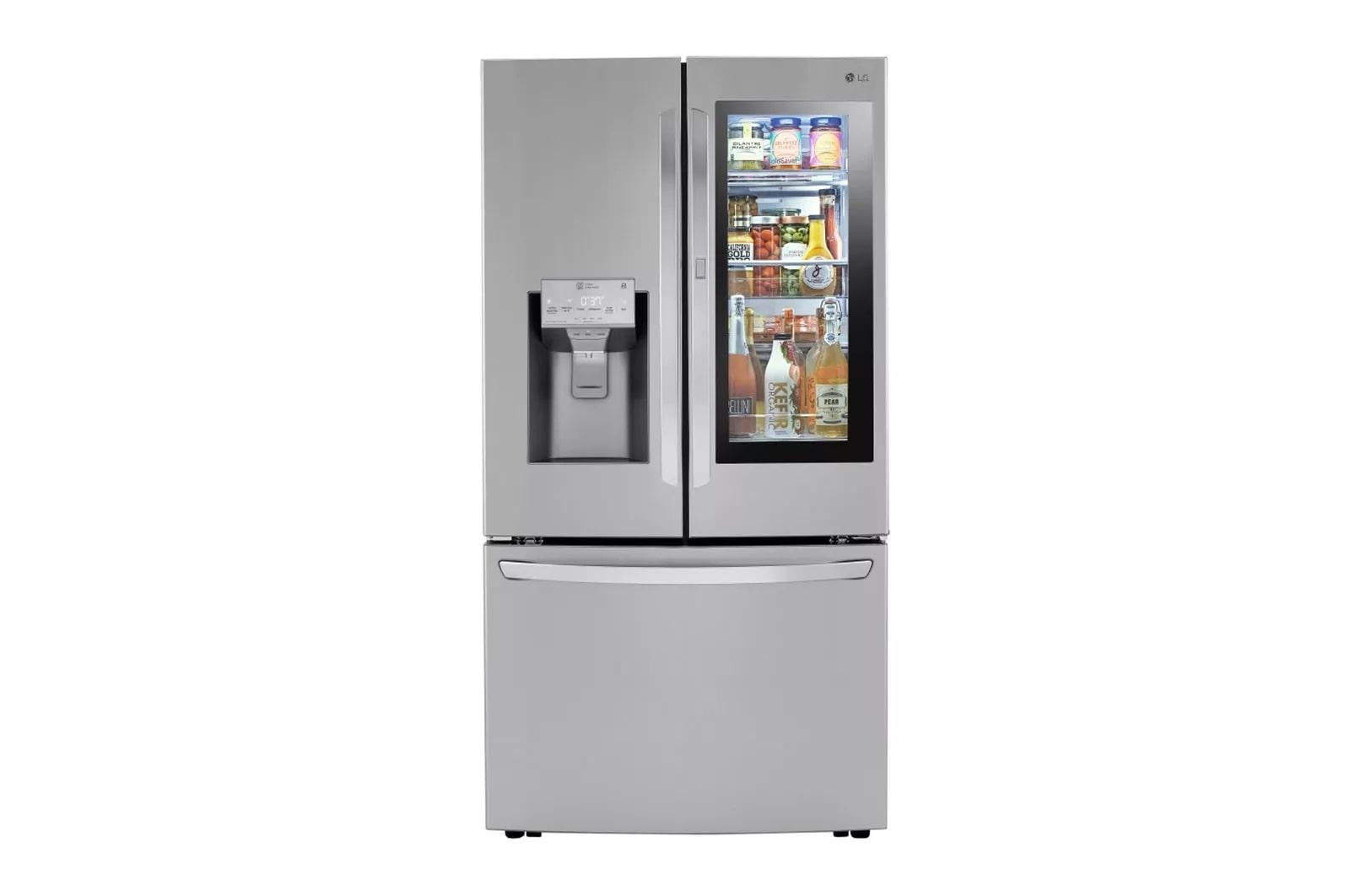 LG LRFVS3006S 30 Cu. Ft. Stainless Smart French Door Instaview Refrigerator
