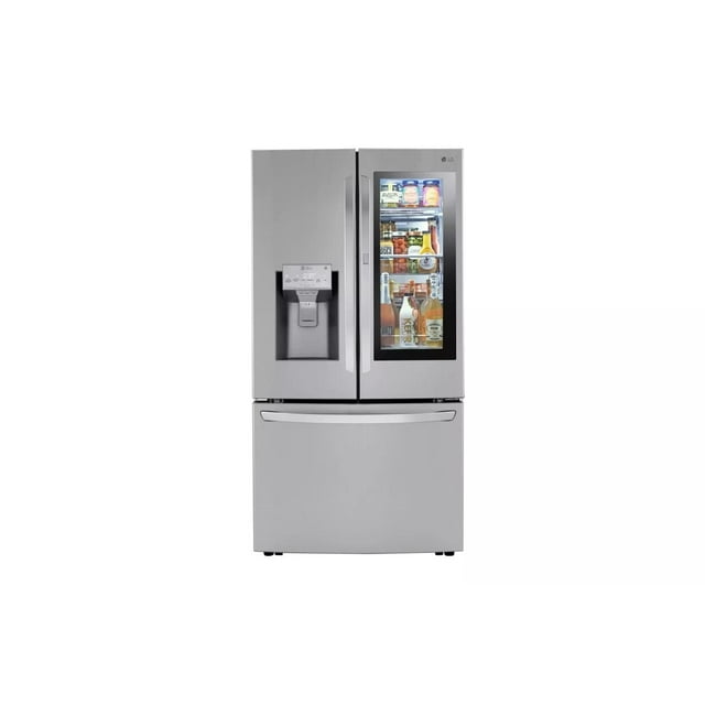 LG LRFVS3006S 30 Cu. Ft. Stainless Smart French Door Instaview Refrigerator