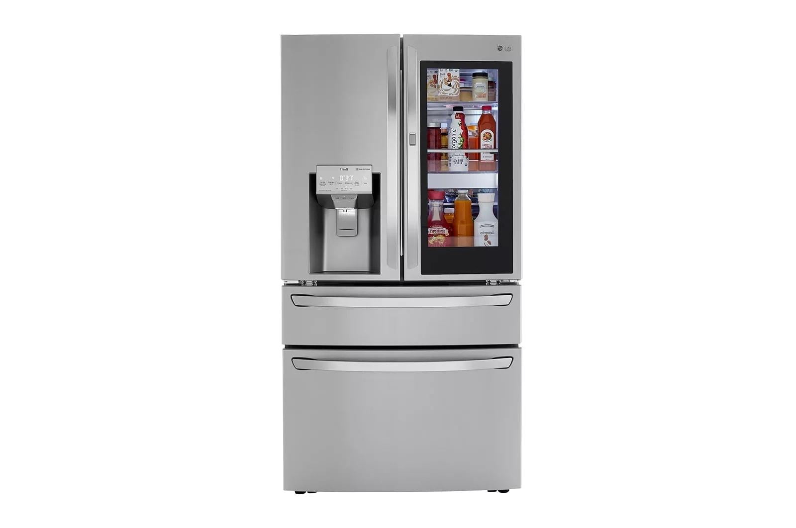 Stainless Steel Smart French Door Refrigerator with Ice Maker