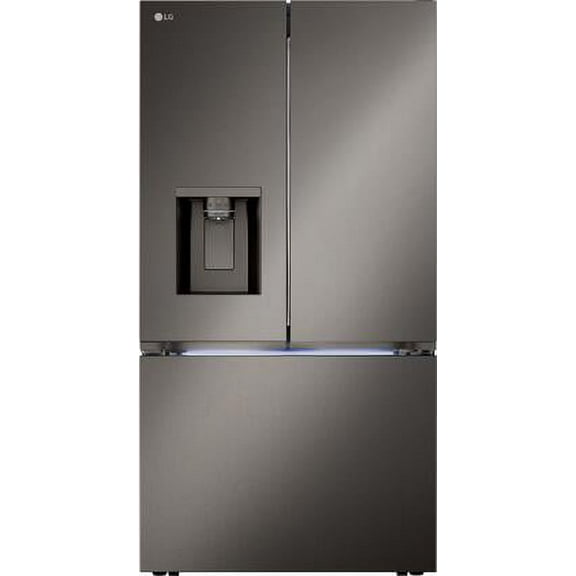 LG LRYXC2606D 25.5 Cu. Ft. Black Stainless Steel 3-Door French Door Refrigerator