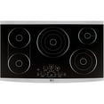 thumbnail image 1 of LG Studio LSCE365ST Studio 36 inch Stainless 5 Burner Electric Cooktop, 1 of 2