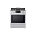 thumbnail image 1 of LG LSDL6336F 6.3 Cu Ft. Stainless Steel Slide-In Smart Dual Fuel Range, 1 of 10