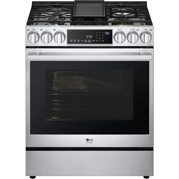 LG LSDS6338F slide in gas range