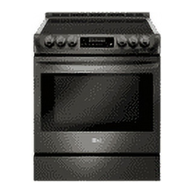 LG® LSE4616BD 30" SingleOven Electric Range, Black Stainless Steel
