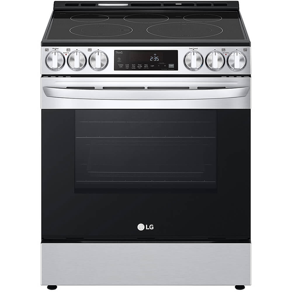 6.3 Cu Ft Stainless Steel Smart Convection Electric Range
