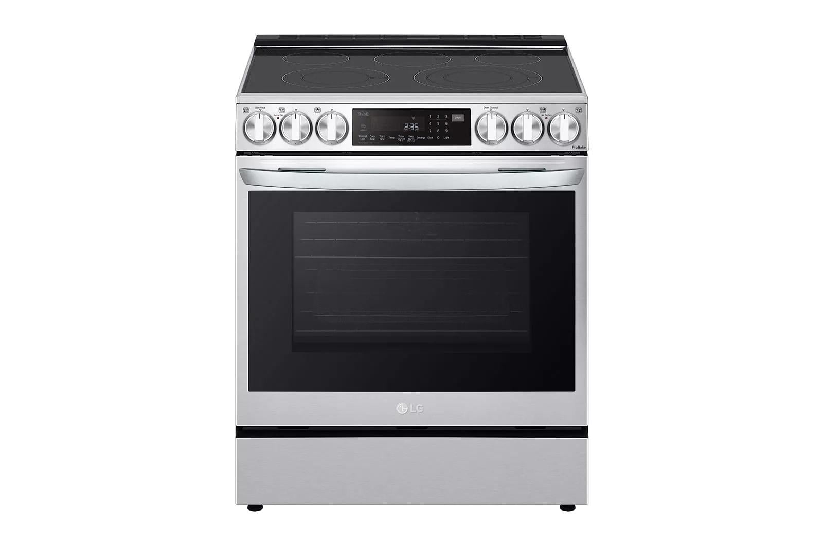 6.3 Cu. Ft. Stainless Steel Smart Convection Electric Range