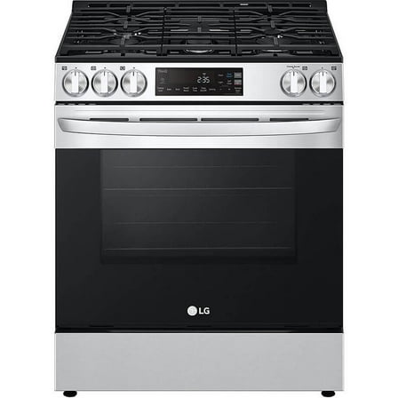 LG LSGL5831F 5.8 Cu. Ft. Stainless Smart Slide-In Gas Range