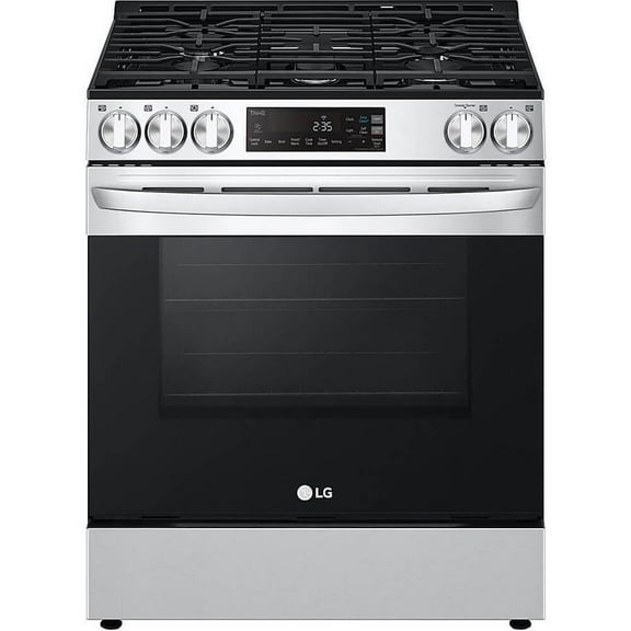 LG LSGL5831F 5.8 Cu. Ft. Stainless Smart Slide-In Gas Range