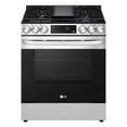 LG LSGL5833F 5.8 Cu. Ft. Stainless Steel SlideIn Gas Range
