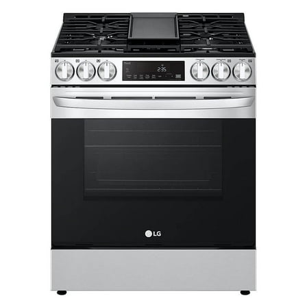 LG LSGL5833F 5.8 Cu. Ft. Stainless Steel Slide-In Gas Range