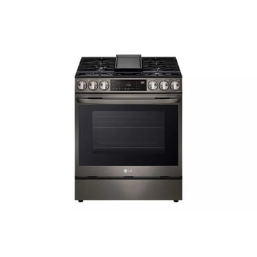 LG LSGL6335D 6.3 Cu. Ft. Black Stainless Steel Gas Range with Smart WiFi