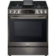 thumbnail image 1 of LG LSGL6335D 6.3 Cu. Ft. Black Stainless Steel Gas Range with Smart WiFi, 1 of 4