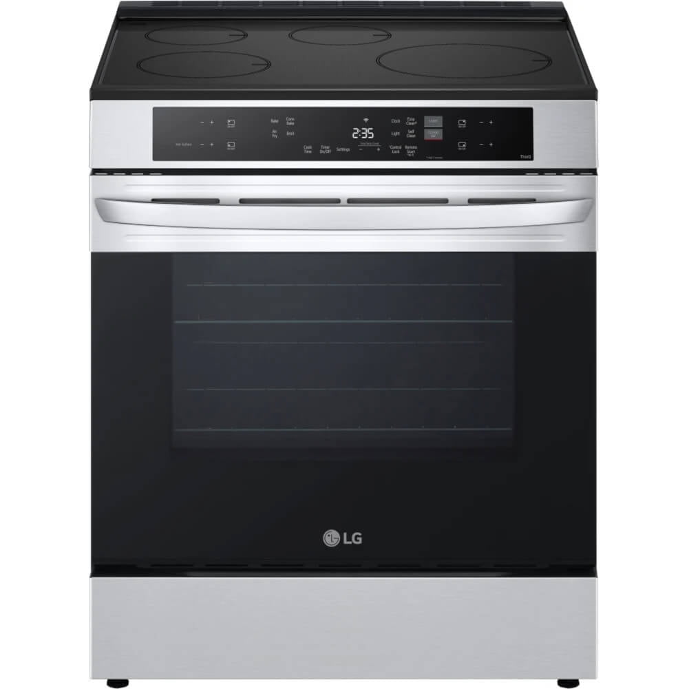 LG LSIL6332FE 6.3 Cu. Ft. Stainless Slide-In Smoothtop Electric Range