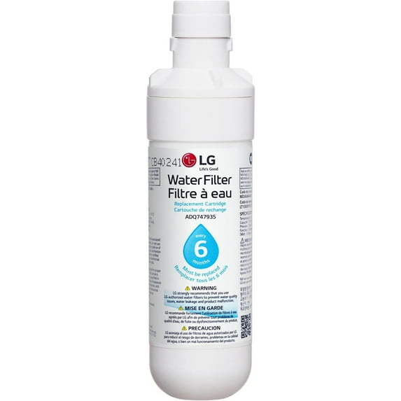 LG LT1000P 6 Month / 200 Gallon Capacity Replacement Refrigerator Water Filter