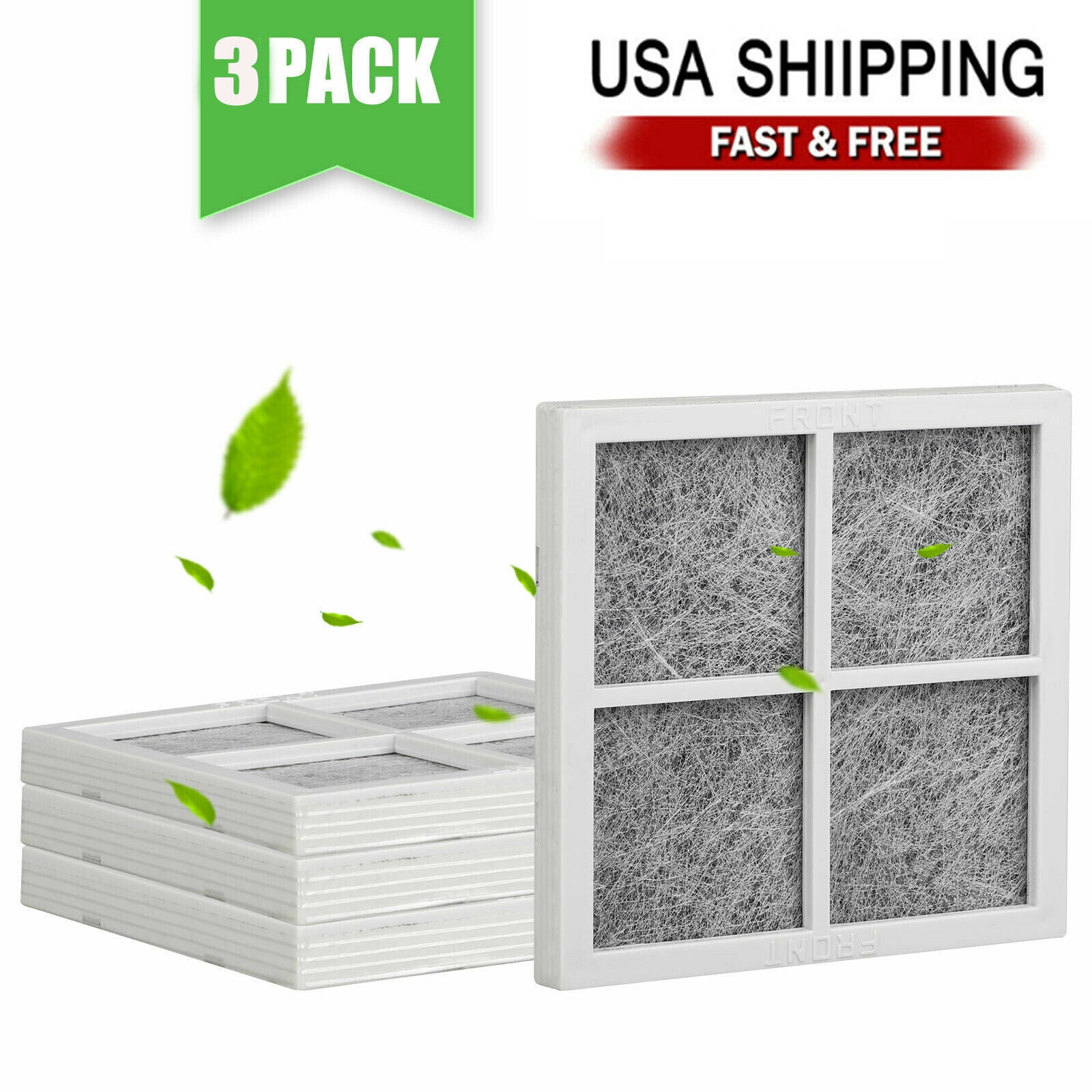 For LG LT120F LMX30995ST Fresh Air Replacement Refrigerator Air Filter 4/8  Pack