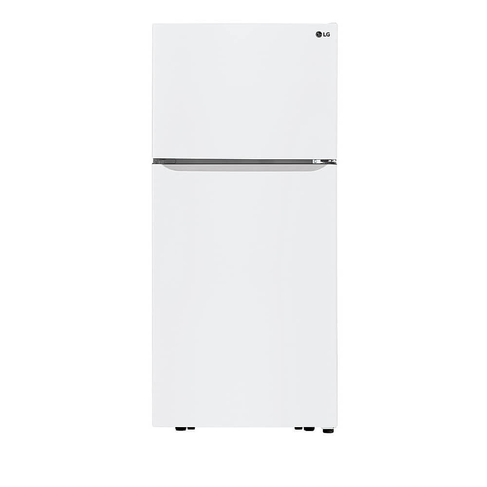 LG 20.2-cu ft Top-Freezer Refrigerator (White) ENERGY STAR in the  Top-Freezer Refrigerators department at