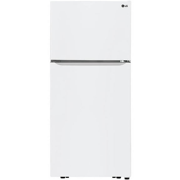 LG LTCS20020W 20.2 Cu. Ft. Top-Freezer Refrigerator - White