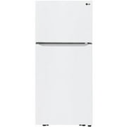 LG LTCS20020W 20.2 Cu. Ft. Top-Freezer Refrigerator - White