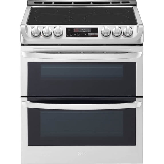 LG LTE4815ST 7.3 Cu. Ft. Stainless Double Oven Electric Range