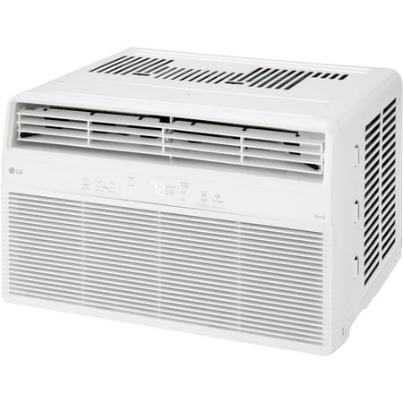 LG - 450 Sq. Ft. 10,000 BTU Smart Window Air Conditioner - White