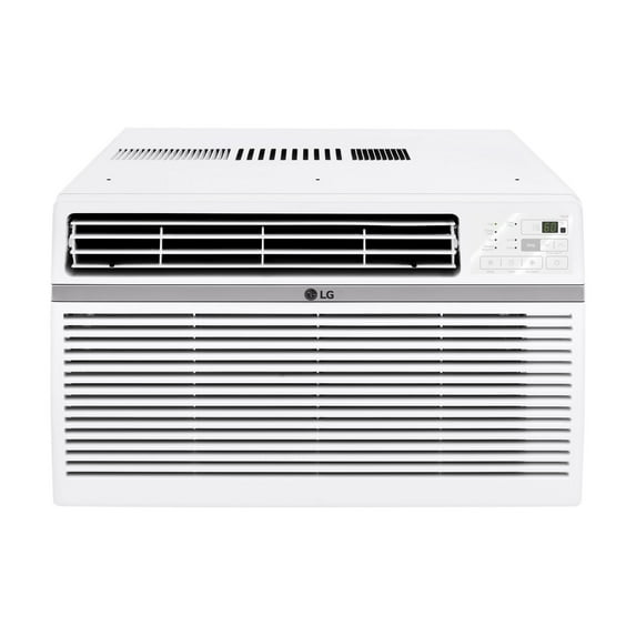 LG 8000 Btu 115 V 350 sq ft Window-Mount Air Conditioners, White