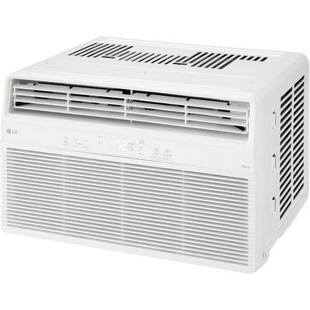 LG - 350 Sq. Ft. 8,000 BTU Smart Window Air Conditioner - White