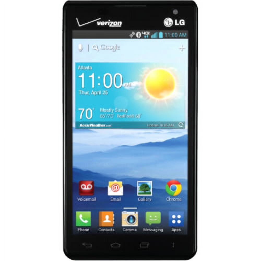 LG Lucid 2 VS870, Black (Verizon) - image 1 of 6