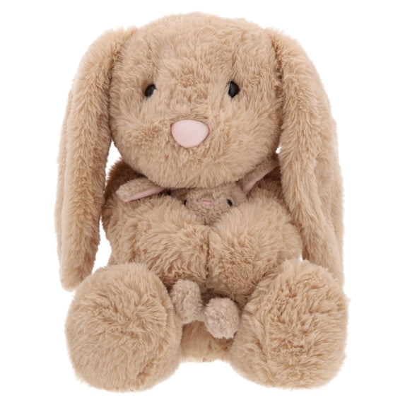 Large Mommy and Me Bunny Plush, Brown, Mother's Day by Way To Celebrate