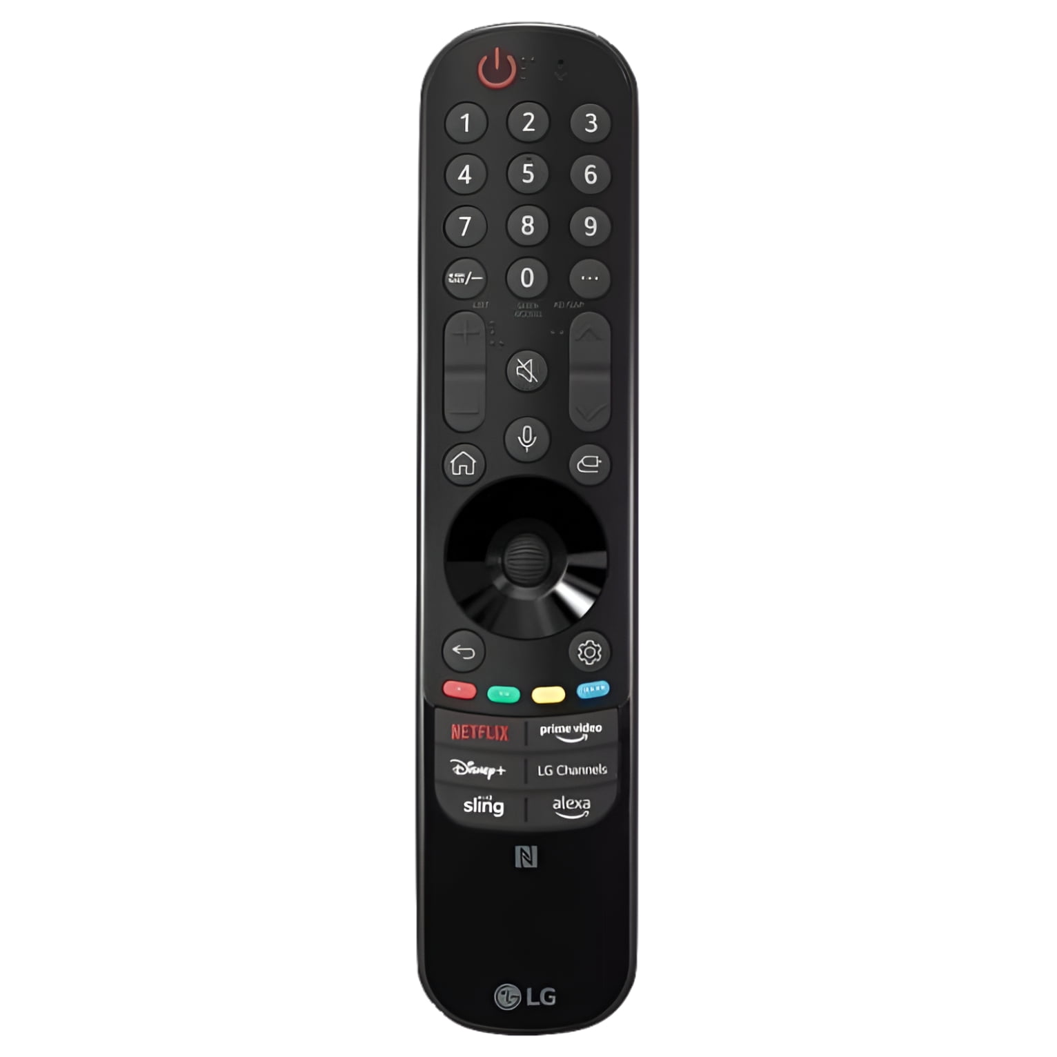 Black Universal Voice Control Remote with Alexa