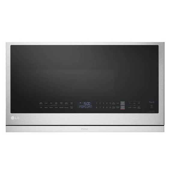 LG MVEL2137F 2.1 cu. ft. 1050 Watts Over The Range Microwave in Stainless Steel