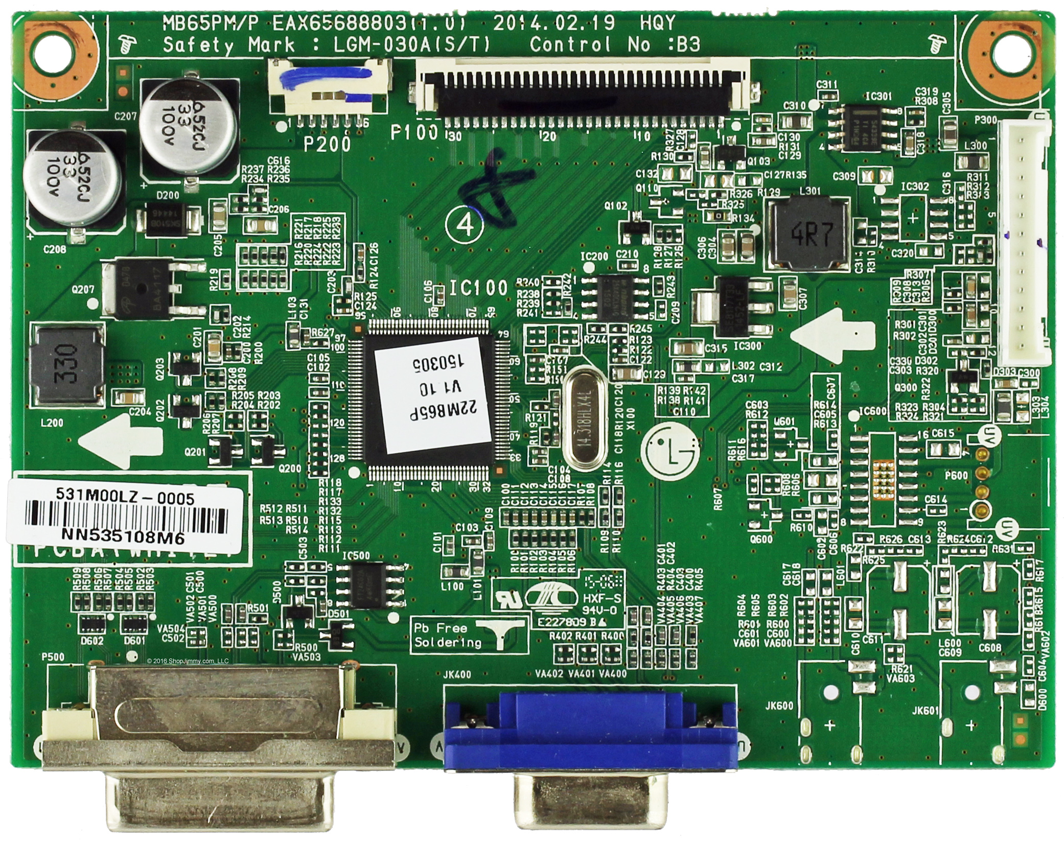 LG Main Board For 22MB65P BE AUSQRP LED Monitor Walmart lg-main-board-for-22mb65p-be-ausqrp-led-monitor-walmart