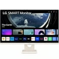 thumbnail image 1 of LG MyView 27SR50F-W 27" Class Full HD Smart LCD Monitor - 16:9 - White - 27" Viewable - In-plane Switching (IPS) Technology - 1920 x 1080 - 250 Nit - 5 ms - Speakers - HDMI, 1 of 7