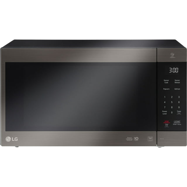 LG NeoChef 2.0 Cu. Ft. 1200W Countertop Microwave, Black Stainless Steel