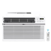 LG New 18,000 BTU 1,000 Sq Ft Smart Wi-Fi Enabled Window Air Conditioner, White