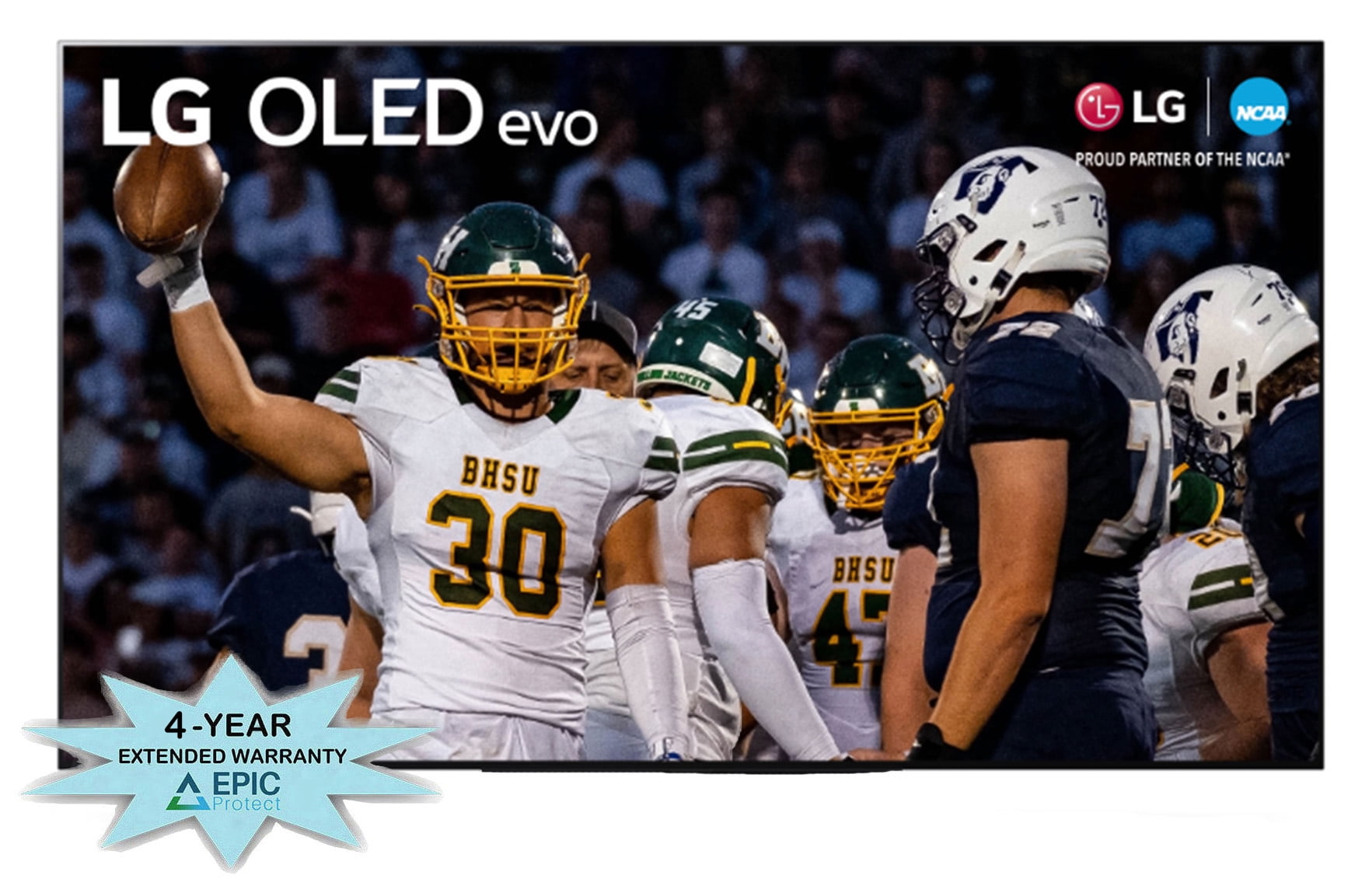 LG OLED65C3PUA 65 Inch OLED evo 4K UHD Smart TV with Dolby Atmos with an  Additional 4 Year Coverage by Epic Protect (2023) 