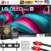 LG OLED42C5PUA 42 C5 OLED evo 4K UHD webOS TV 2025 Bundle with CPS Exclusive 26 Month Protection, 2x HDMI Cable, Wall Mount, Surge Adapter & Deco Gear Complete Home Theater Beginners Guidebook
