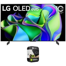 LG OLED55C3PUA OLED evo C3 55 Inch HDR 4K Smart OLED TV (2023 Model) Bundle with 2 YR CPS Enhanced Protection Pack