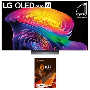 LG OLED55C6PUA 55 Inch Class OLED AI C6 4K Smart TV with 2 Year Amber Protection Plan (2026)