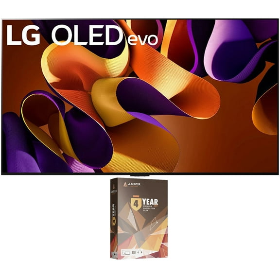 LG OLED55G4SUB 55 Inch 4K Evo G4 Series Ultra High Definition OLED TV with 4 Year Amber Protection Plan (2024)