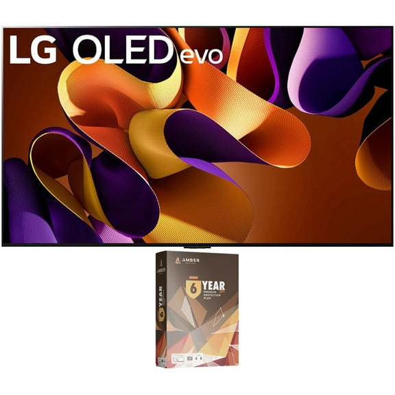 LG OLED55G4SUB 55 Inch 4K Evo G4 Series Ultra High Definition OLED TV with 6 Year Amber Protection Plan (2024)
