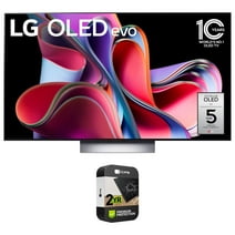 LG OLED65G3PUA OLED evo G3 65 Inch 4K Smart TV (2023 Model) Bundle with 2 YR CPS Enhanced Protection Pack