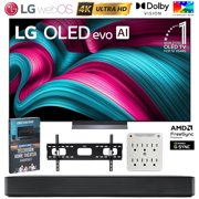 LG OLED77C5PUA 77 Inch OLED Smart TV Bundle