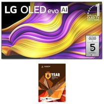 LG OLED77G5WUA 77 Inch OLED 4K Ultra HD Smart TV with 6 Year Amber Protection Plan (2025)